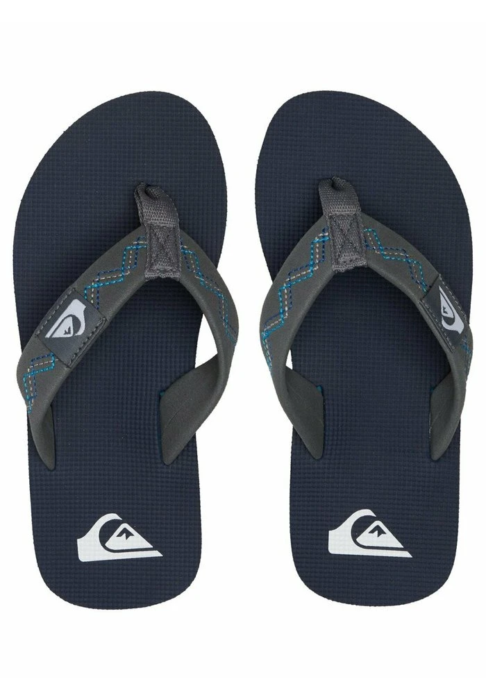 Quiksilver MOLOKAI STITCHY - Tongs - Grey/blue/blue 5 Quiksilver MOLOKAI STITCHY - Tongs - Grey/blue/blue – Image 3