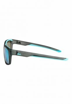 Quiksilver BLENDER - Lunettes De Soleil - Matte Crystal Smoke/flash Blue -Quiksilver Soldes eae4c9f266d047e285dd21090886ac39