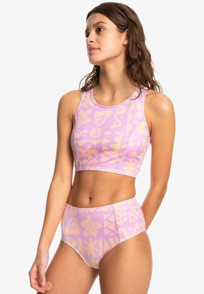 Quiksilver SET - Bikini - Tropical Trip Orchid Flower 6 Quiksilver SET - Bikini - Tropical Trip Orchid Flower – Image 4