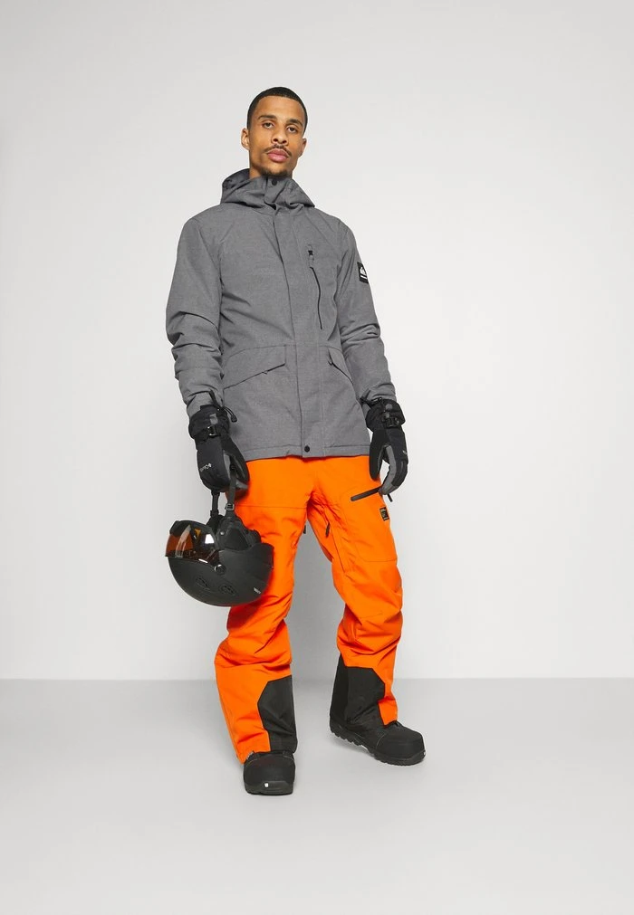 Quiksilver MISSION SOLID - Veste De Snowboard - Heather Grey 4 Quiksilver MISSION SOLID - Veste De Snowboard - Heather Grey – Image 2