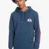 Quiksilver Sweat à Capuche - Insignia Blue -Quiksilver Soldes ef52f6e2b8f74504ac8f322bc079fa13