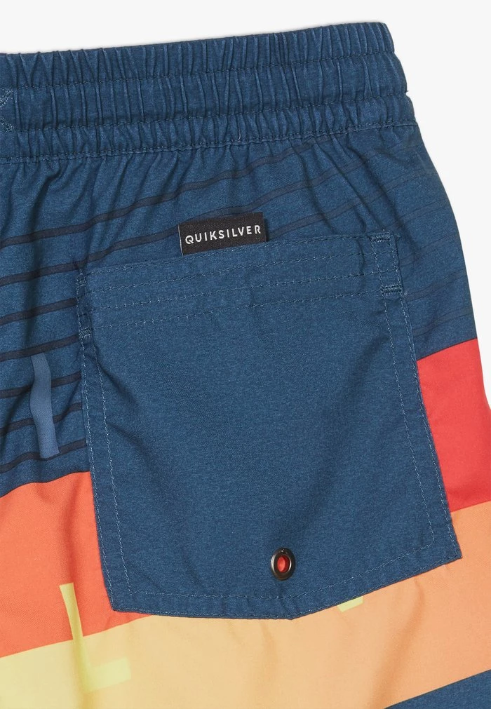 Quiksilver WORD BLOCK VOLLEY YOUTH - Short De Bain - Majolica Blue 7 Quiksilver WORD BLOCK VOLLEY YOUTH - Short De Bain - Majolica Blue – Image 5