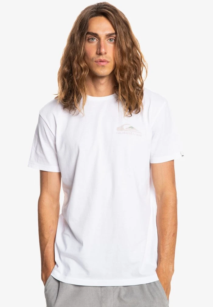 Quiksilver T-shirt Imprimé - White 3 Quiksilver T-shirt Imprimé - White