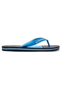 Quiksilver MOLOKAI WORD BLOCK - Tongs - Blue/black/blue -Quiksilver Soldes efdc37433b3941b99dbf490b16d5e7d1