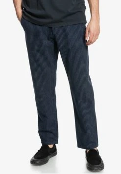Quiksilver Pantalon Classique - Navy Blazer Pinstripe