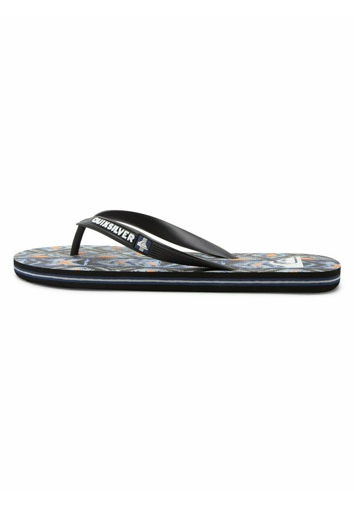 Quiksilver MOLOKAI ART - AQYL101204 - Sandales De Bain - Black/blue/grey 3 Quiksilver MOLOKAI ART - AQYL101204 - Sandales De Bain - Black/blue/grey