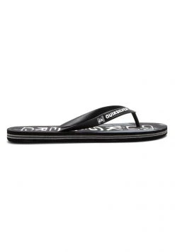 Quiksilver MOLOKAI ACID DROP - Tongs - Black -Quiksilver Soldes f047fe59a897425aa072bcd27ecbab1d