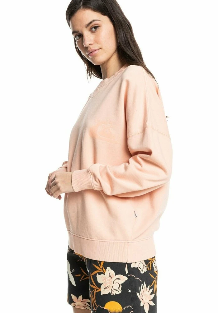 Sweatshirt - peach Quiksilver Sweatshirt - Peach -Quiksilver Soldes f1b02b97715b415ba28e5733f5f11de6