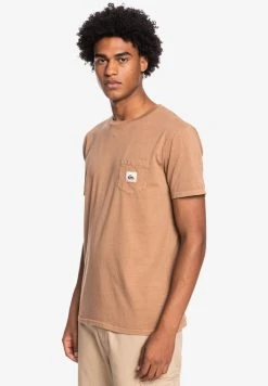 Quiksilver SUB MISSION - T-shirt Basique - Chipmunk -Quiksilver Soldes f2ca6d3beeee4fd8aac2e4c09c6bcdfd