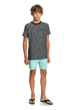 Quiksilver KENTIN - T-shirt Imprimé - Black Kentin -Quiksilver Soldes f337a3e72afb4e3c840068a83a020d05