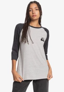 Quiksilver T-shirt à Manches Longues - Light Grey Heather