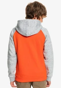 Quiksilver EASY DAY ZIP YOUTH - Sweat à Capuche Zippé - Cherry Tomato -Quiksilver Soldes f36b7242961843798595034f8d50446f