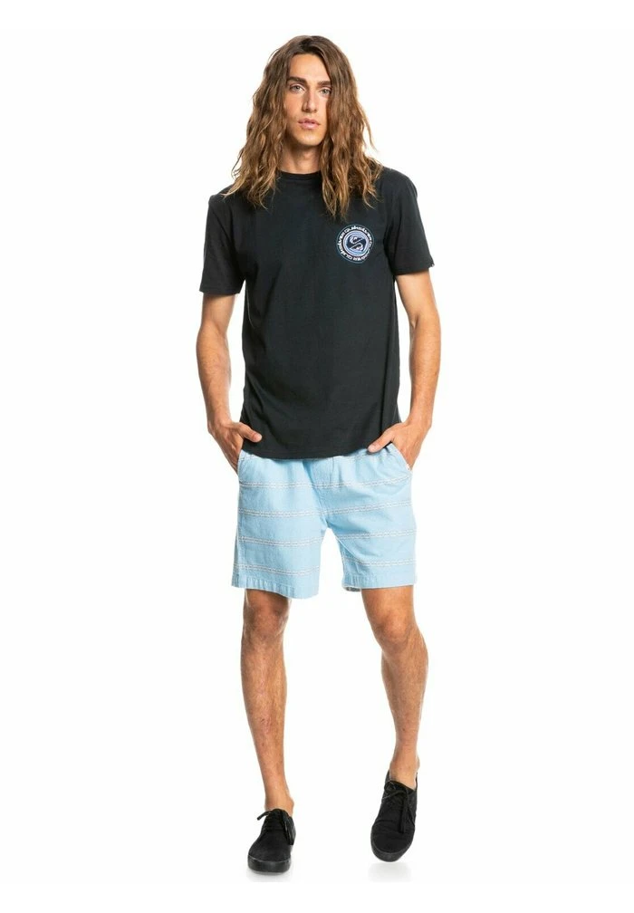 TAXER JACQUARD - Short - airyblue jacq horizontal Quiksilver TAXER JACQUARD - Short - Airyblue Jacq Horizontal -Quiksilver Soldes f37e9c9efad74265930274edd6e1536e