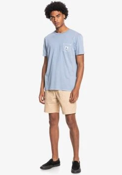 Quiksilver SUB MISSION - T-shirt Basique - Faded Denim 3 Quiksilver SUB MISSION - T-shirt Basique - Faded Denim -Quiksilver Soldes f440d953ccfb43f2bd38b8542b0b4f19