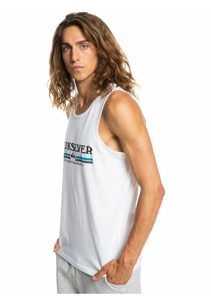 LINED UP - Débardeur - white Quiksilver LINED UP - Débardeur - White -Quiksilver Soldes f52bcdbd7343407d9bf3792ecf312f29