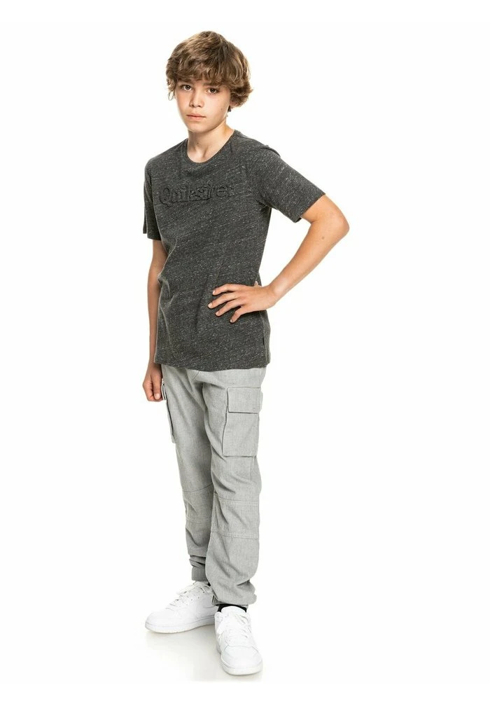 Quiksilver NEW SLANG - T-shirt Imprimé - Charcoal Heather 4 Quiksilver NEW SLANG - T-shirt Imprimé - Charcoal Heather – Image 2