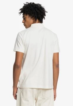 Quiksilver ESSENTIALS - Polo - Antique White -Quiksilver Soldes f57328ff98504630af020f69521427af