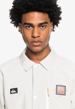 Quiksilver WIND CHILL - Veste Coupe-vent - Antique White -Quiksilver Soldes f5b1ca9295994c9d93f153af0776f998