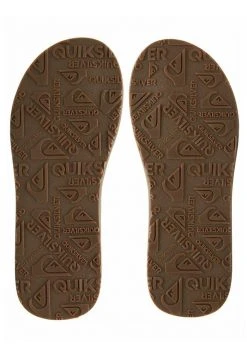 Quiksilver CARVER - Tongs - Beige -Quiksilver Soldes f664d257356e480896c191d76579c81c