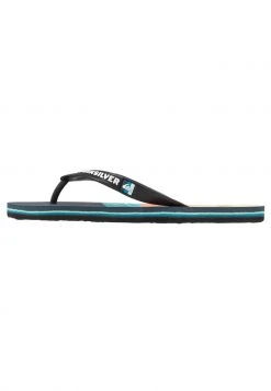 Quiksilver MOLOKAI - Tongs - Black/blue