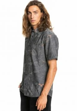 Quiksilver GROVELER - Chemise - Grey -Quiksilver Soldes f779b527daf04653a2c089c47a0bf680
