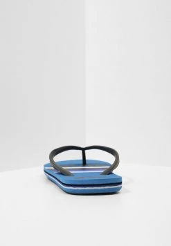 Quiksilver MOLOKAI SLAB - Tongs - Grey/blue/blue -Quiksilver Soldes f78327535614480db1a5a6e008515f1e