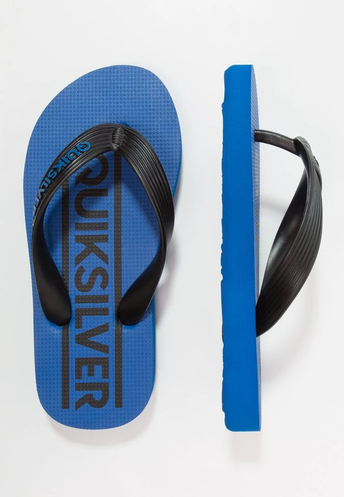 Quiksilver JAVA WORDMARK - Tongs - Black/blue 3 Quiksilver JAVA WORDMARK - Tongs - Black/blue
