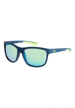 Quiksilver CRUSADER - Lunettes De Soleil - Matt Navy/ml Yellow