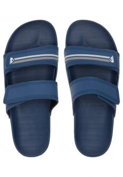 Quiksilver RIVI - Sandales De Bain - Blue Grey Blue -Quiksilver Soldes fa113d6490124030a8e59c59d141c1c1