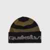 Quiksilver PANWAFFLE UNISEX - Bonnet - Black -Quiksilver Soldes fa2722fd7ef04ba19eadcbed85679254