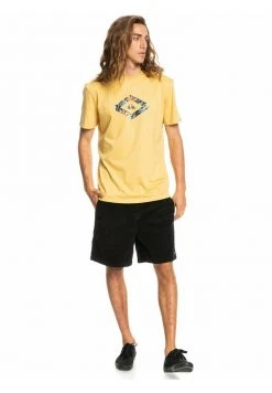 Quiksilver LET IT RIDE - T-shirt Imprimé - Rattan -Quiksilver Soldes fa282ac78a4f471eb7fa0916112baa87