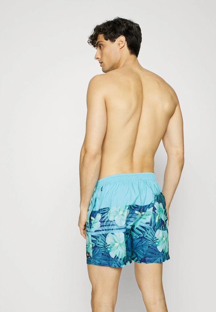 EVERYDAY FLORAL STRIPE - Short de bain - blue Quiksilver EVERYDAY FLORAL STRIPE - Short De Bain - Blue -Quiksilver Soldes fa3d8acf123846deadf2ffbddb8bb5a8