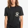 Quiksilver GOLDEN HOURS MANCHES COURTES - T-shirt Basique - Black 2 Quiksilver GOLDEN HOURS MANCHES COURTES - T-shirt Basique - Black -Quiksilver Soldes fa492473b0304237bc47a10d5de26932