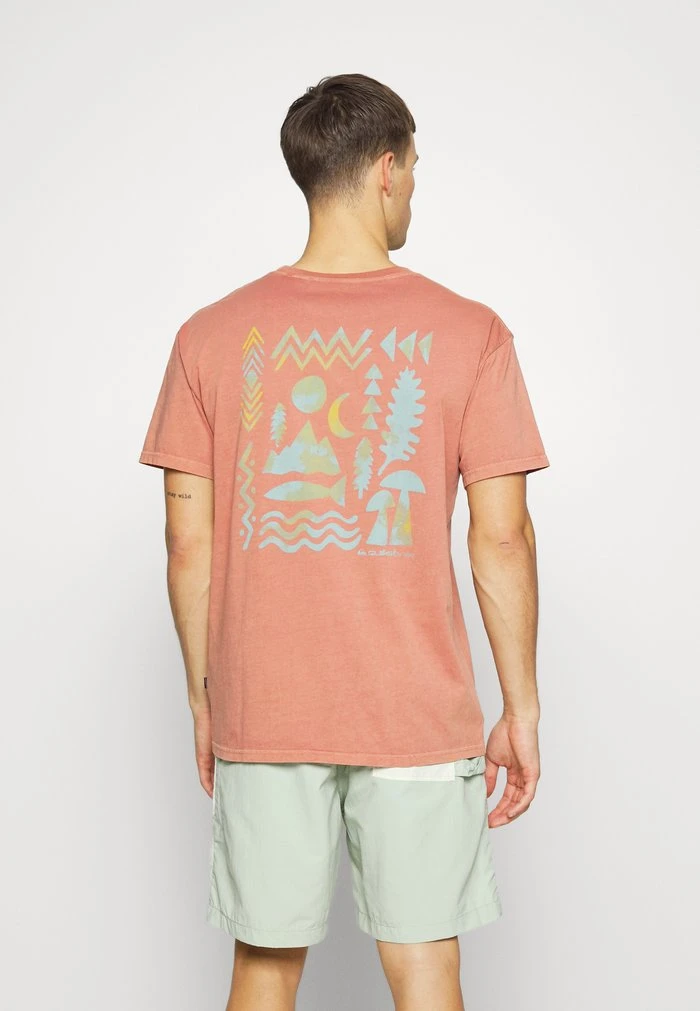 Quiksilver TRAIL MAP TEES - T-shirt Imprimé - Aragon 5 Quiksilver TRAIL MAP TEES - T-shirt Imprimé - Aragon – Image 3