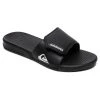 Quiksilver BRIGHT COAST - Sandales De Bain - Black/white/black -Quiksilver Soldes fc8142d39d3449c99f6992481ced589f