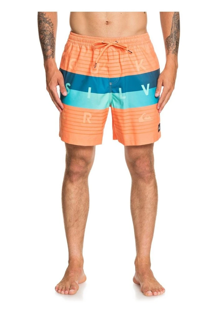 WORD BLOCK VOLLEY 17 - Short de bain - nectarine Quiksilver WORD BLOCK VOLLEY 17 - Short De Bain - Nectarine -Quiksilver Soldes fcb4c611ed9b4c9ebc7c77add9d7edc1
