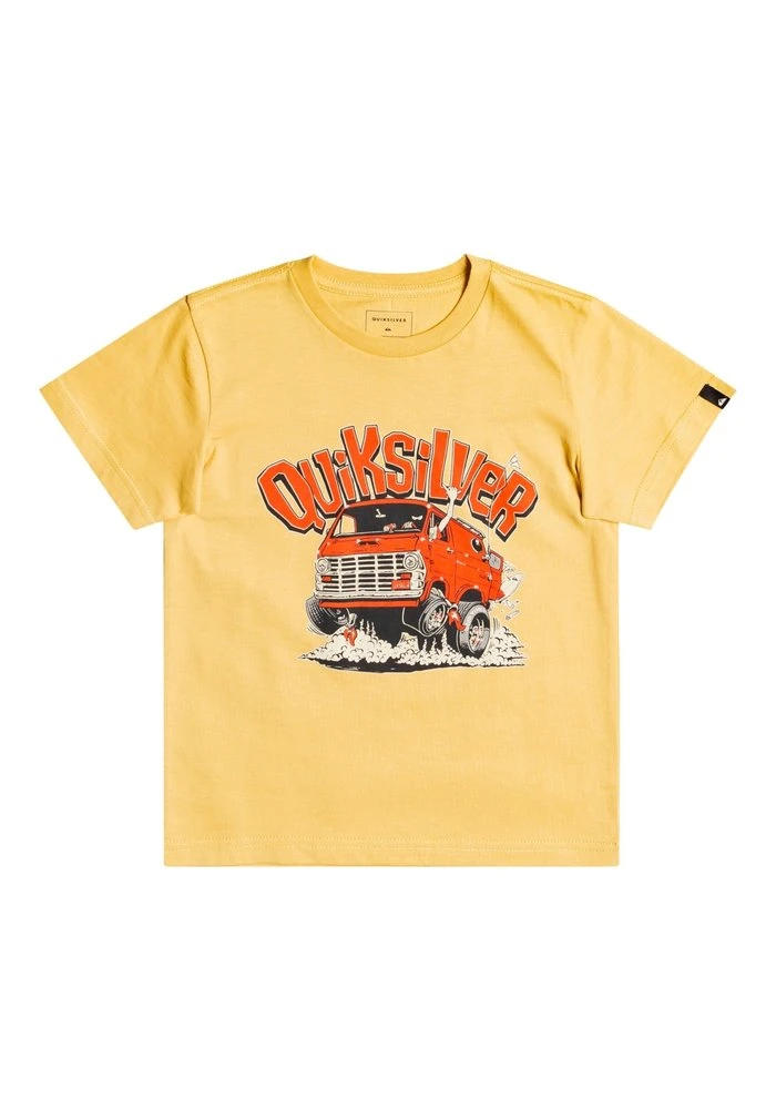 Quiksilver RUSHING BACK - T-shirt Imprimé - Rattan 3 Quiksilver RUSHING BACK - T-shirt Imprimé - Rattan