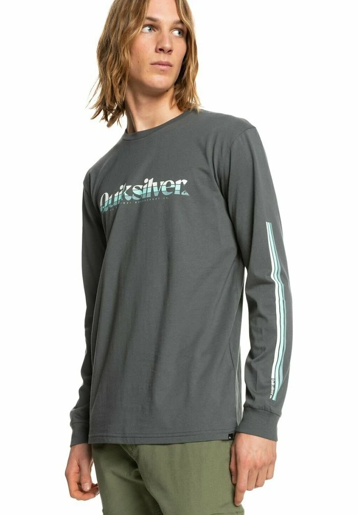 Quiksilver PRIMARY COLOURS - T-shirt à Manches Longues - Iron Gate 6 Quiksilver PRIMARY COLOURS - T-shirt à Manches Longues - Iron Gate – Image 4