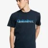 Quiksilver PRIMARY COLOURS - T-shirt Imprimé - Navy Blazer -Quiksilver Soldes fddaa2c0326d46be96668c2829b78fd8
