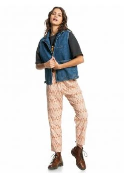 Quiksilver ROAD NIGHT - Veste Sans Manches - Medium Blue -Quiksilver Soldes fecf5edad8ab4b4ead0bdb7b0df552be