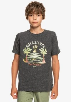 Quiksilver STRANGE DAYS - T-shirt Imprimé - Charcoal Heather 8 Quiksilver STRANGE DAYS - T-shirt Imprimé - Charcoal Heather -Quiksilver Soldes fed4dd7123b0438db2b49f23aca0214e