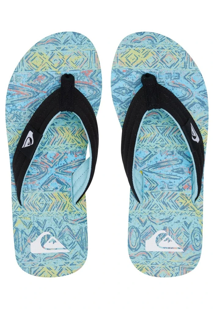 Quiksilver MOLOKAI LAYBACK - Tongs - Blue 4 Quiksilver MOLOKAI LAYBACK - Tongs - Blue – Image 2