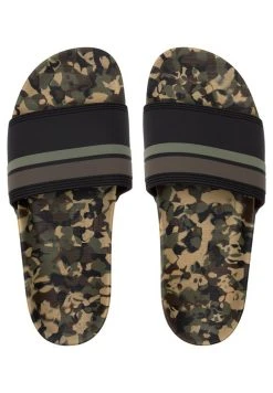 Quiksilver RIVI SLIDE - Sandales De Bain - Green -Quiksilver Soldes ffab072409fa400eb0e12a8d6cf32a92